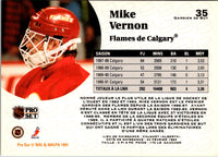 1991 Pro Set French Mike Vernon #35