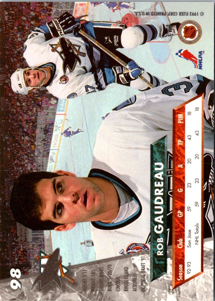 1993 Ultra Rob Gaudreau