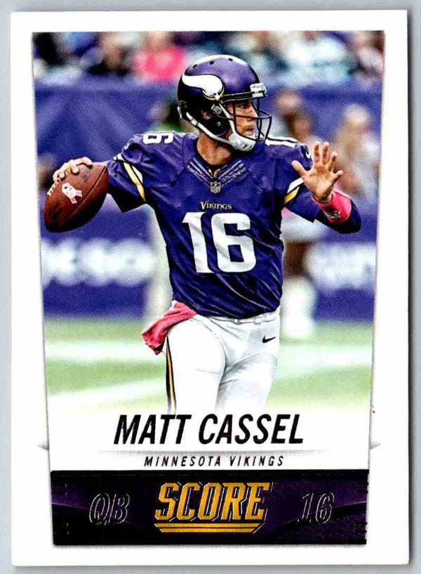 2014 Score Matt Cassel #121