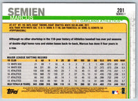 2019 Topps Marcus Semien #201