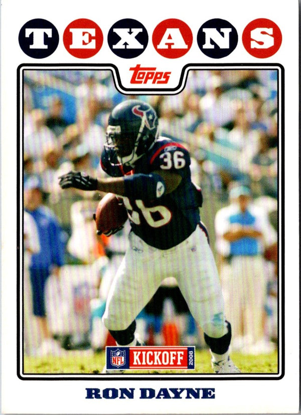 2008 Topps Kickoff Ron Dayne #128