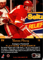 1991 Pro Set Platinum Theo Fleury #16