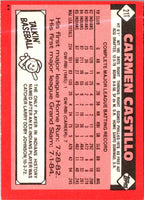 1986 Topps Traded Carmen Castillo #21T