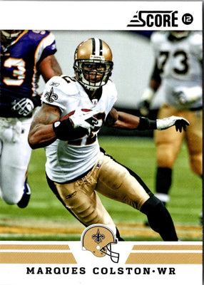 2012 Score Marques Colston #27