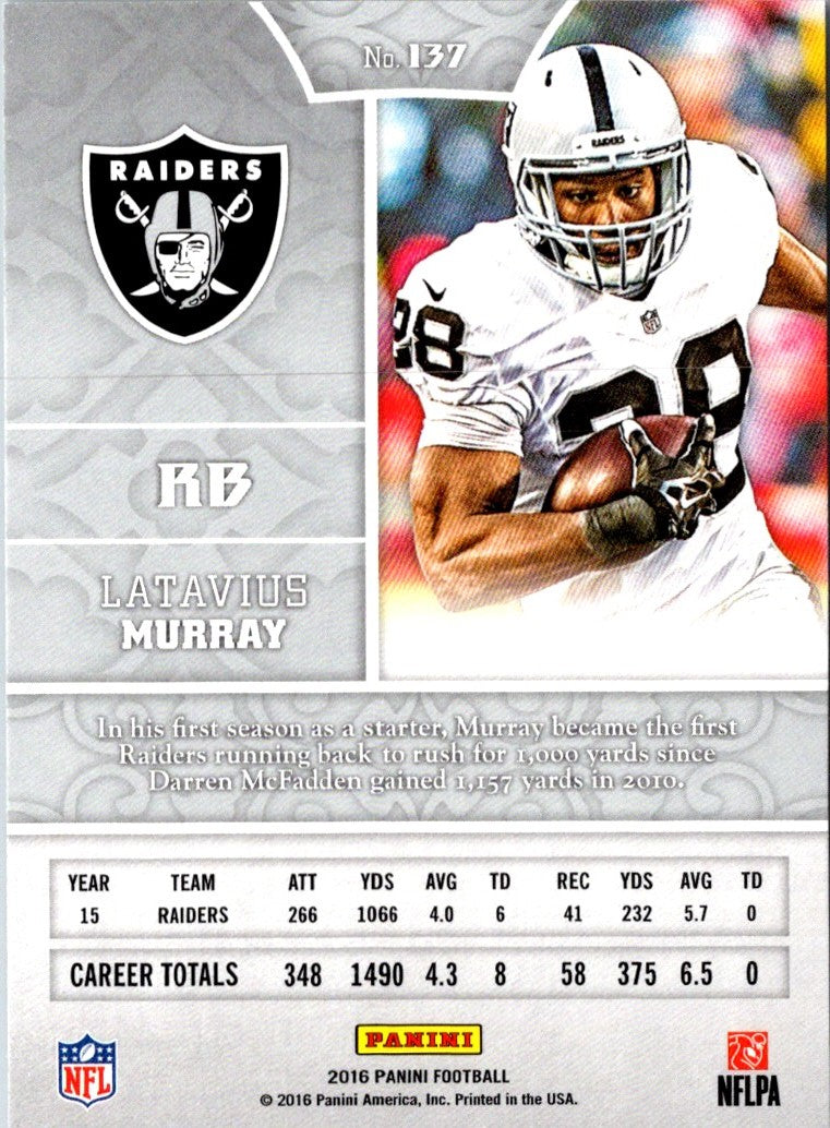 2016 Panini Latavius Murray