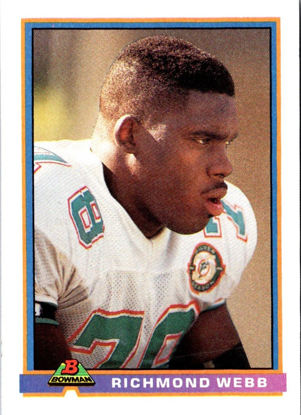 1991 Bowman Richmond Webb #296