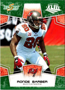 2008 Score Super Bowl XLIII Ronde Barber