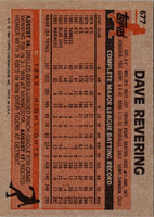 1983 Topps Dave Revering #677