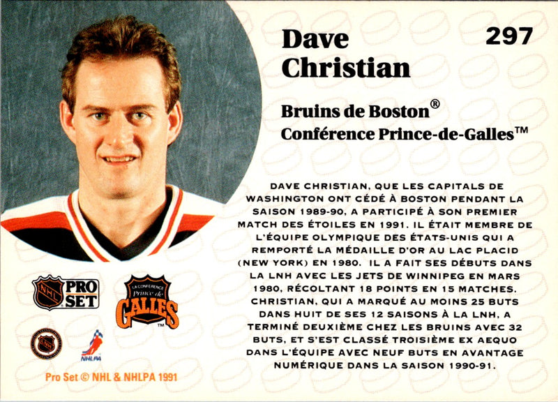 1991 Pro Set French Dave Christian