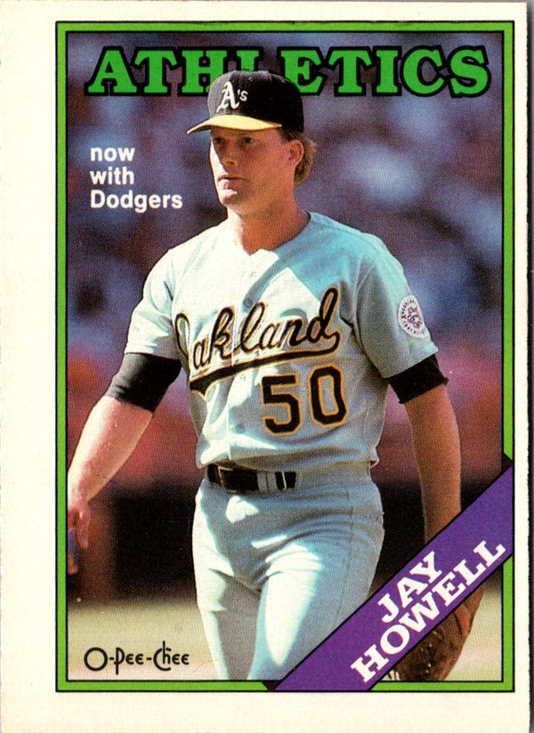 1988 O-Pee-Chee Jay Howell #91