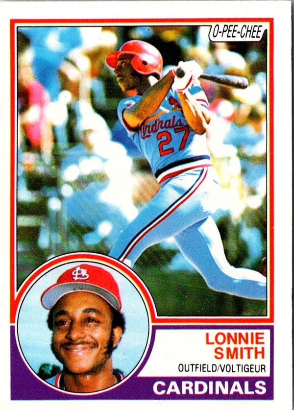 1983 O-Pee-Chee Lonnie Smith #273