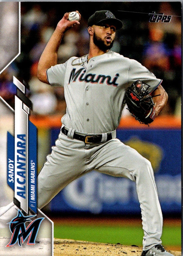 2020 Topps Miami Marlins Sandy Alcantara #MIA-9