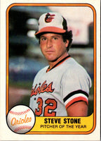 1981 Fleer Steve Stone #170