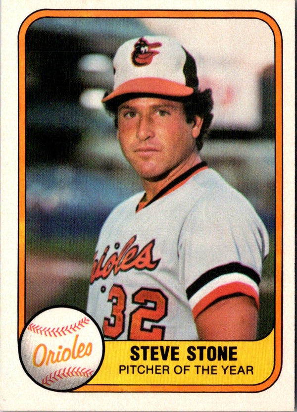 1981 Fleer Steve Stone #170