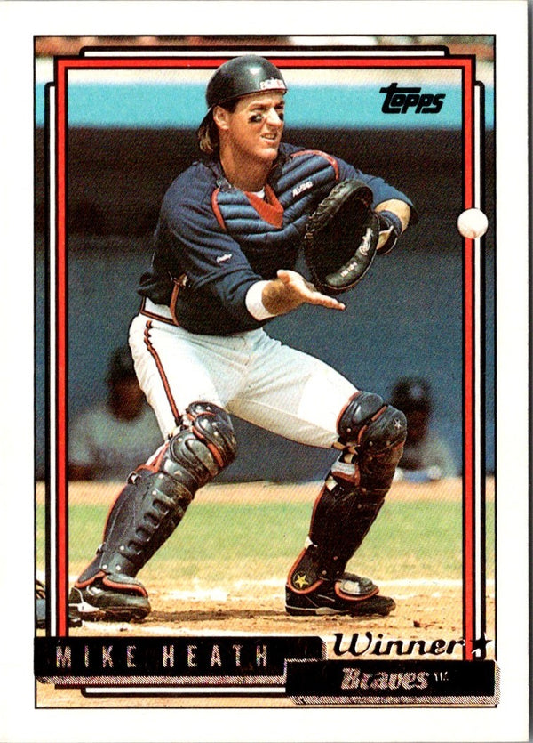 1992 Topps Mike Heath #512