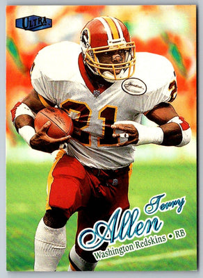 1996 SkyBox Impact Rookies Draft Board Terry Allen/Marcus Allen #5