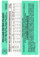 1984 Donruss Pete Filson #194 Rookie