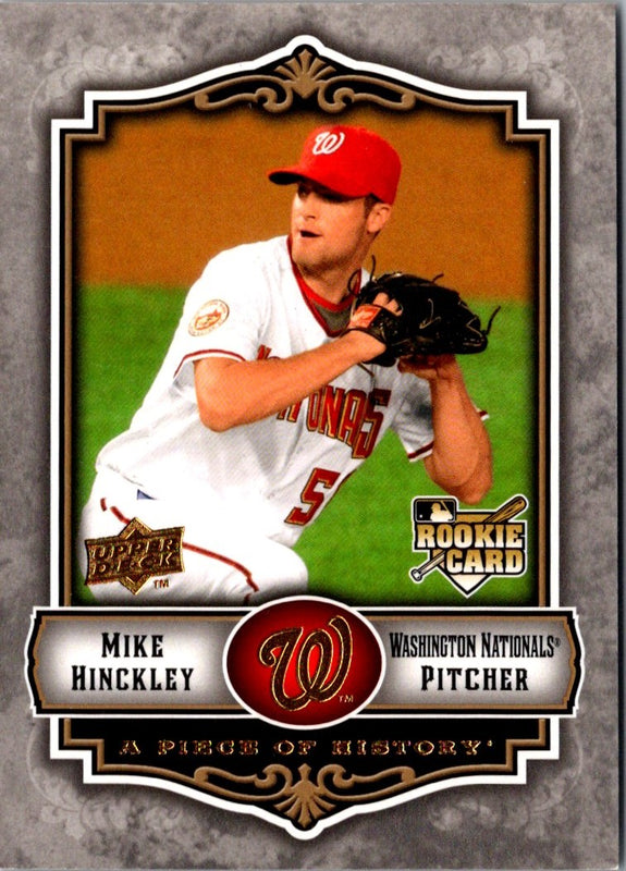 2009 Upper Deck A Piece of History Mike Hinckley #149