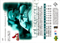 2001 UD Reserve Jim Edmonds #107