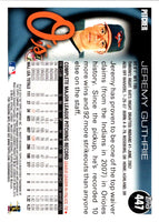 2010 Topps Jeremy Guthrie #447
