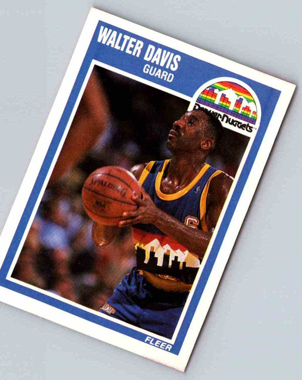 1989 Fleer Walter Davis #39