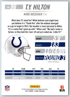 2014 Score T.Y. Hilton #96