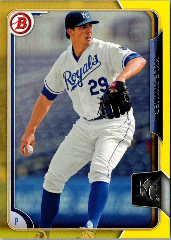 2015 Bowman Prospects Kyle Zimmer #BP73