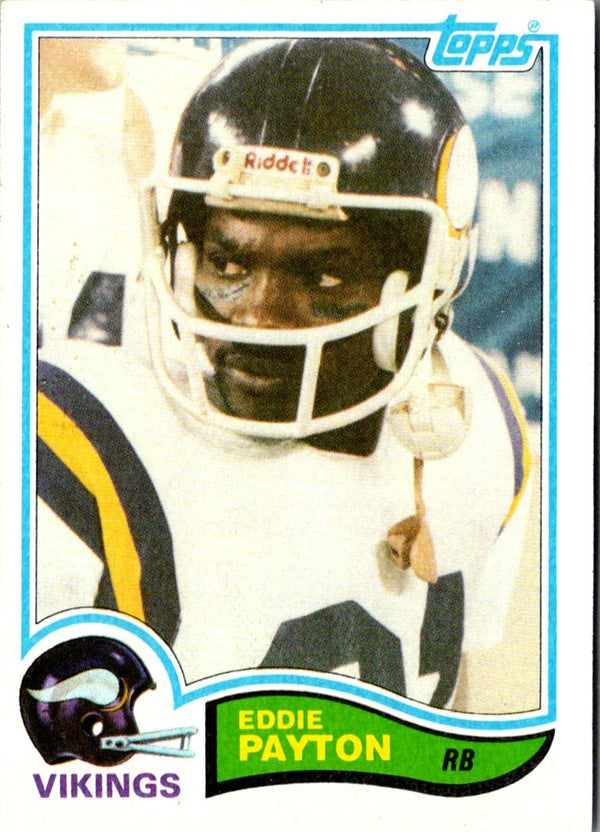 1982 Topps Eddie Payton #396