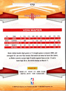 2009 Panini Von Wafer