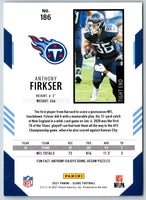 2021 Score Scorecard Anthony Firkser #186
