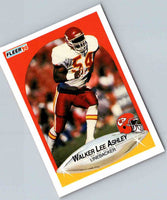 1990 Fleer Walker Lee Ashley #198