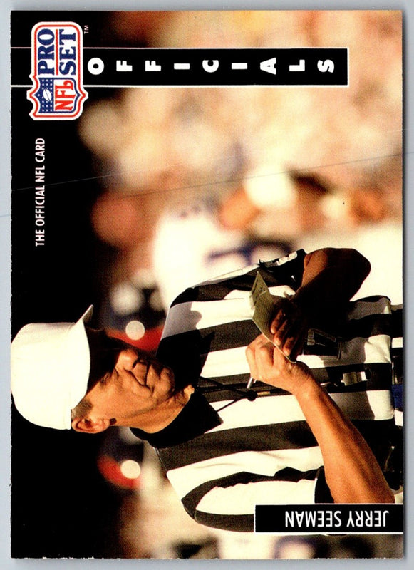 1991 Pro Set Jerry Seeman #354