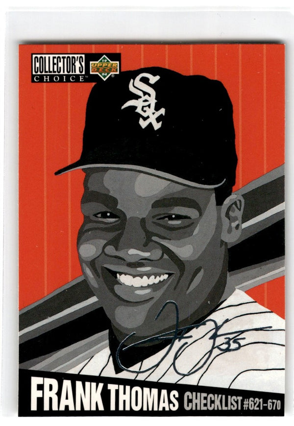 1994 Collector's Choice Frank Thomas #327