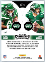2020 Panini Contenders Round Numbers La'Mical Perine/James Morgan #RN-PM