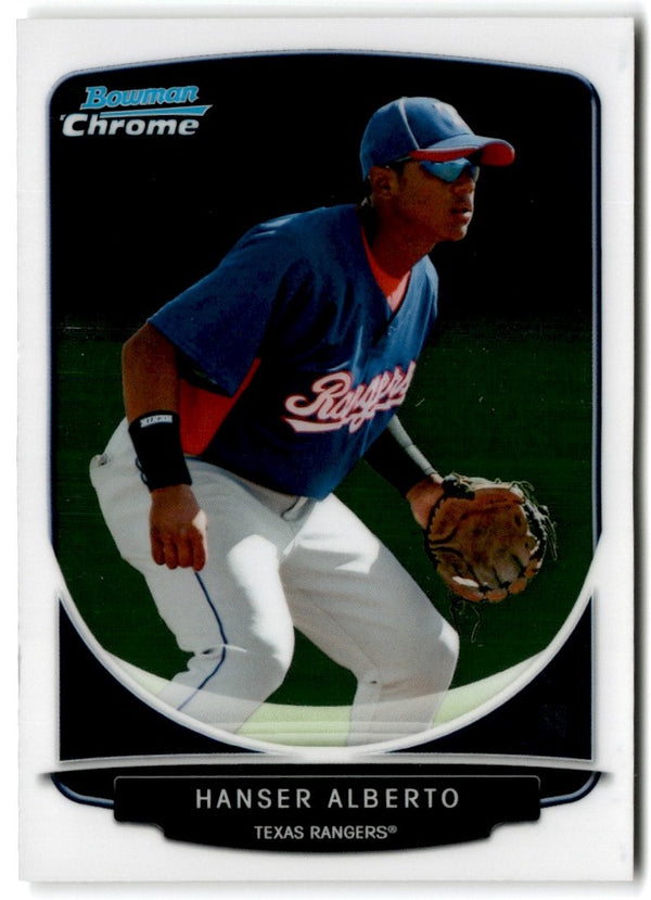 2013 Bowman Chrome Prospects Hanser Alberto #BCP198