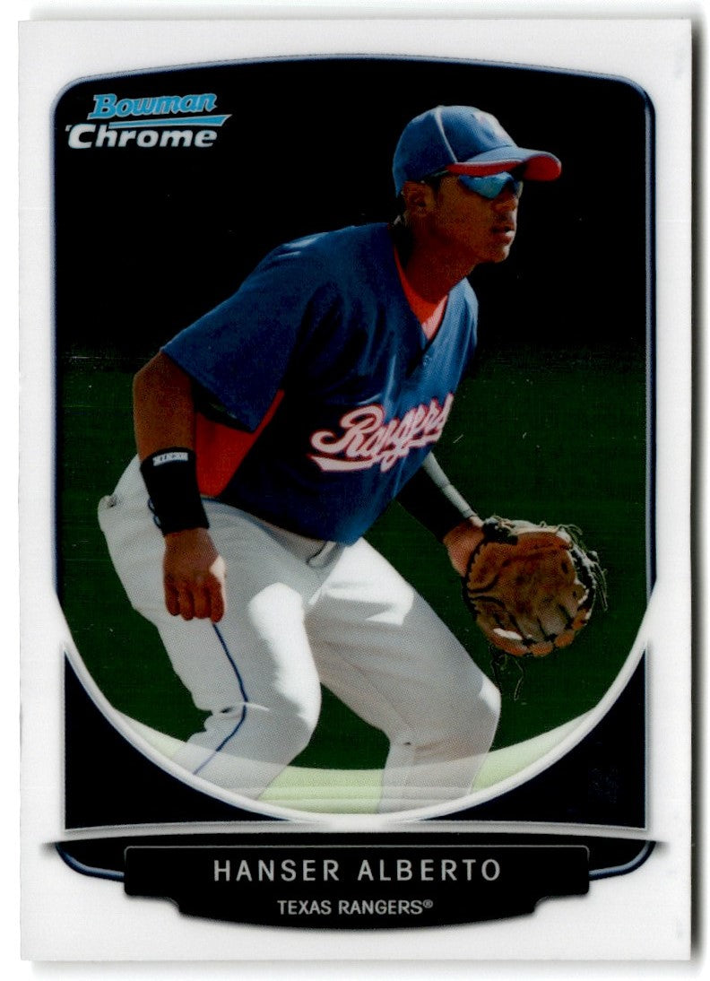 2013 Bowman Chrome Prospects Hanser Alberto