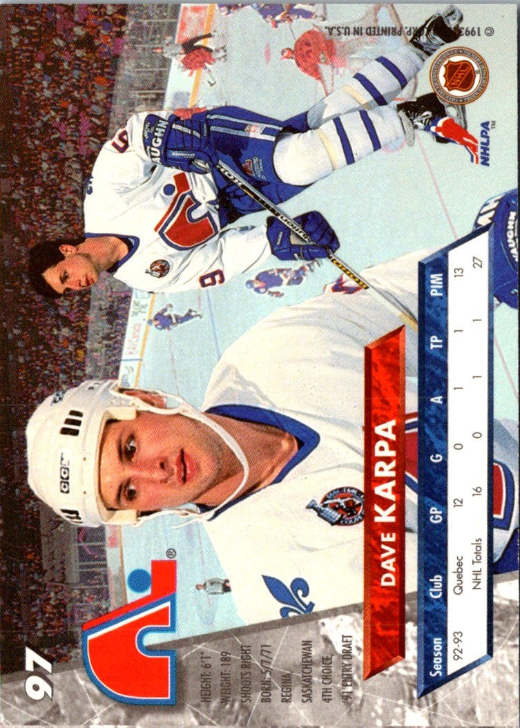 1993 Ultra Dave Karpa