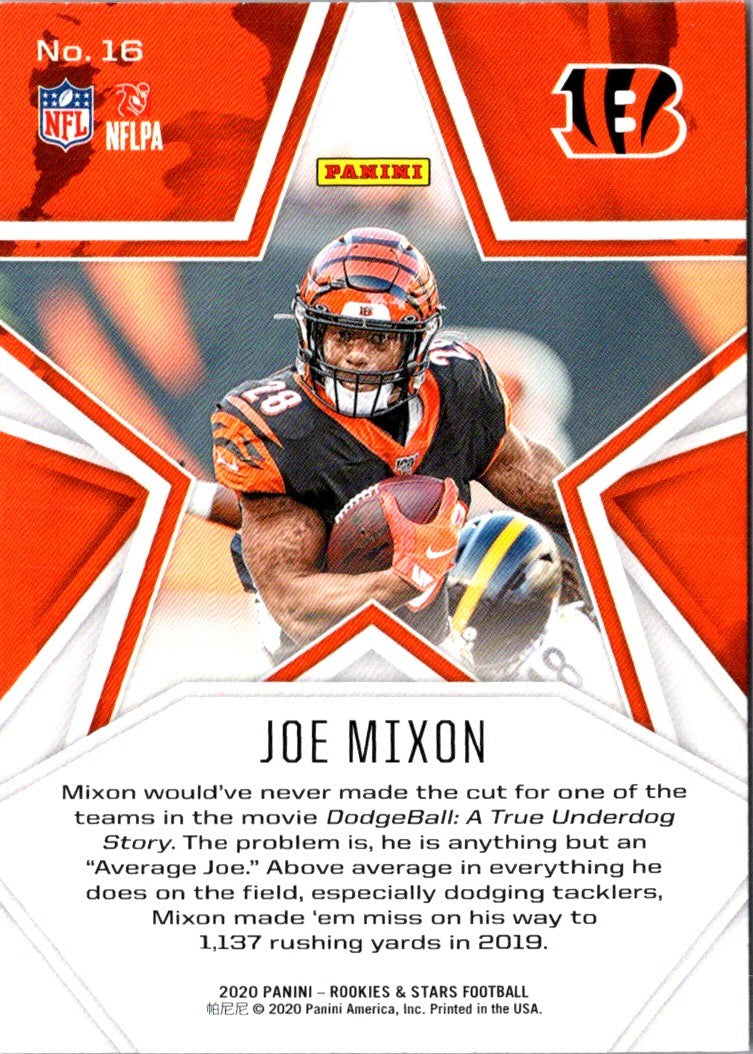 2020 Panini Rookies & Stars Joe Mixon