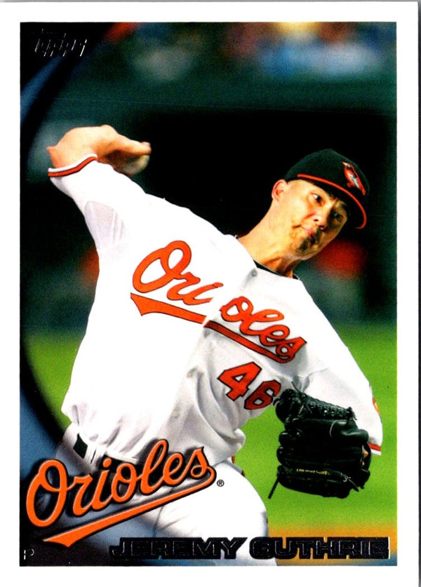 2010 Topps Jeremy Guthrie #447