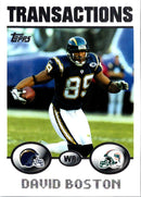 2004 Topps David Boston