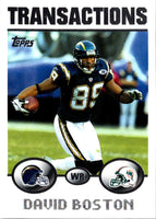 2004 Topps David Boston #265