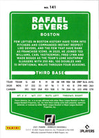 2021 Donruss Rafael Devers #141