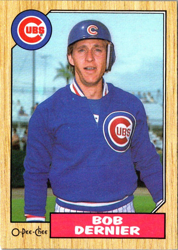 1987 O-Pee-Chee Bob Dernier #138