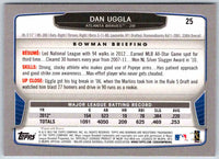 2014 Bowman Dan Uggla #25