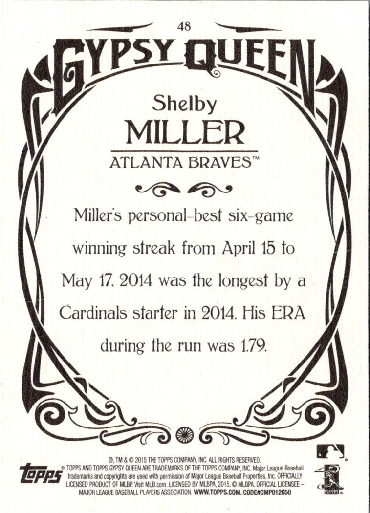 2015 Topps Gypsy Queen Shelby Miller