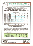 1992 Topps Perry Berezan