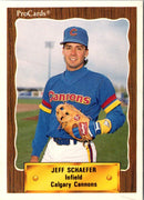 1990 ProCards Jeff Schaefer