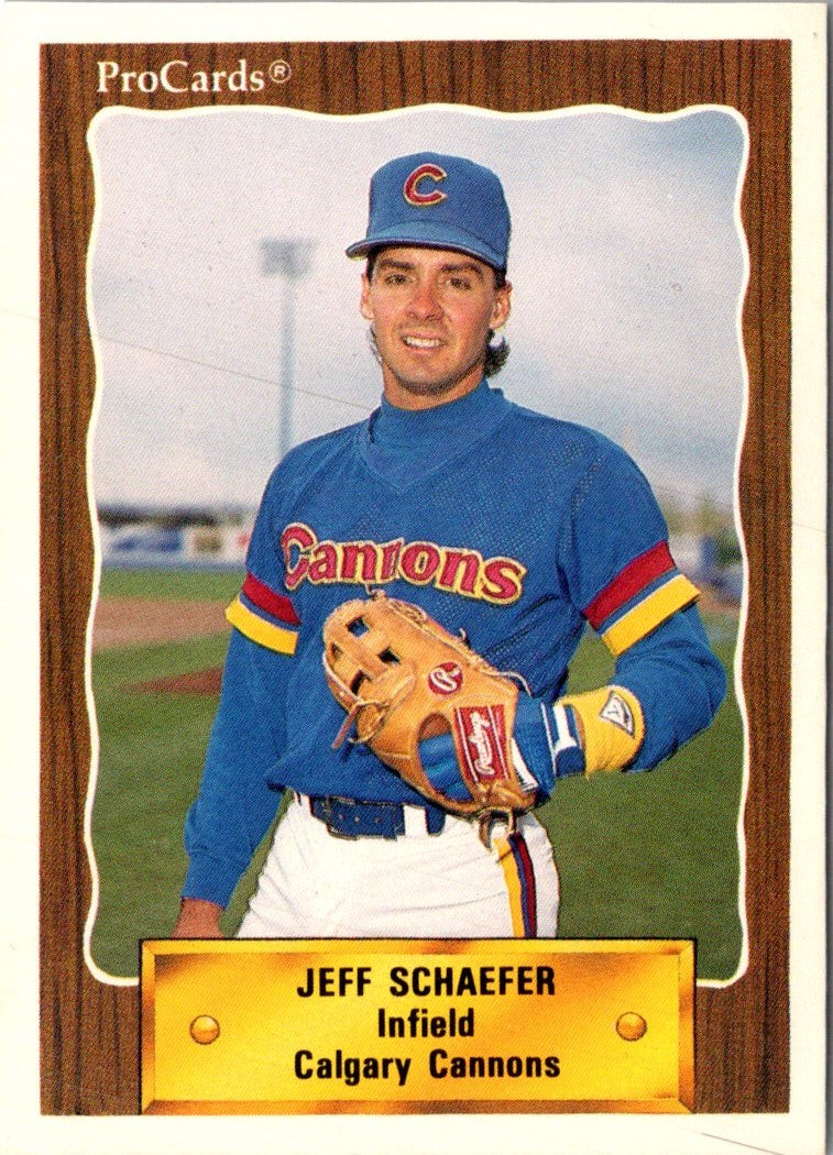 1990 ProCards Jeff Schaefer