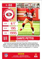 2019 Panini Dante Pettis #88