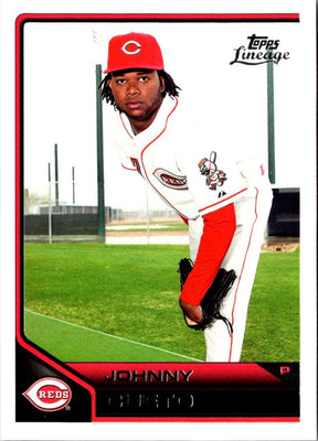 2011 Topps Lineage Johnny Cueto #112